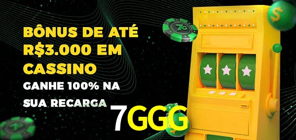 7GGG melhor bônus de depósito